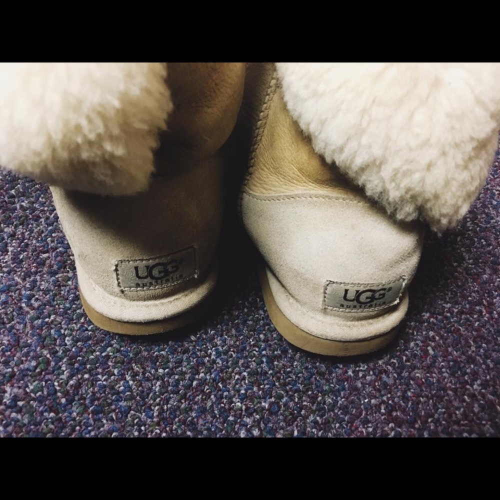 A pair of comfortable UGGs