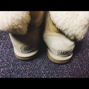 A pair of comfortable UGGs