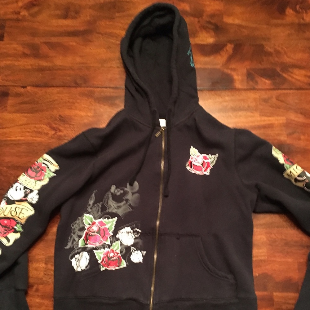 Disney women's zip-up hoodie sweatshirt
