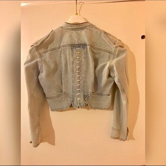 1980's Tramway Studded Denim Jacket - Picture 2 of 3