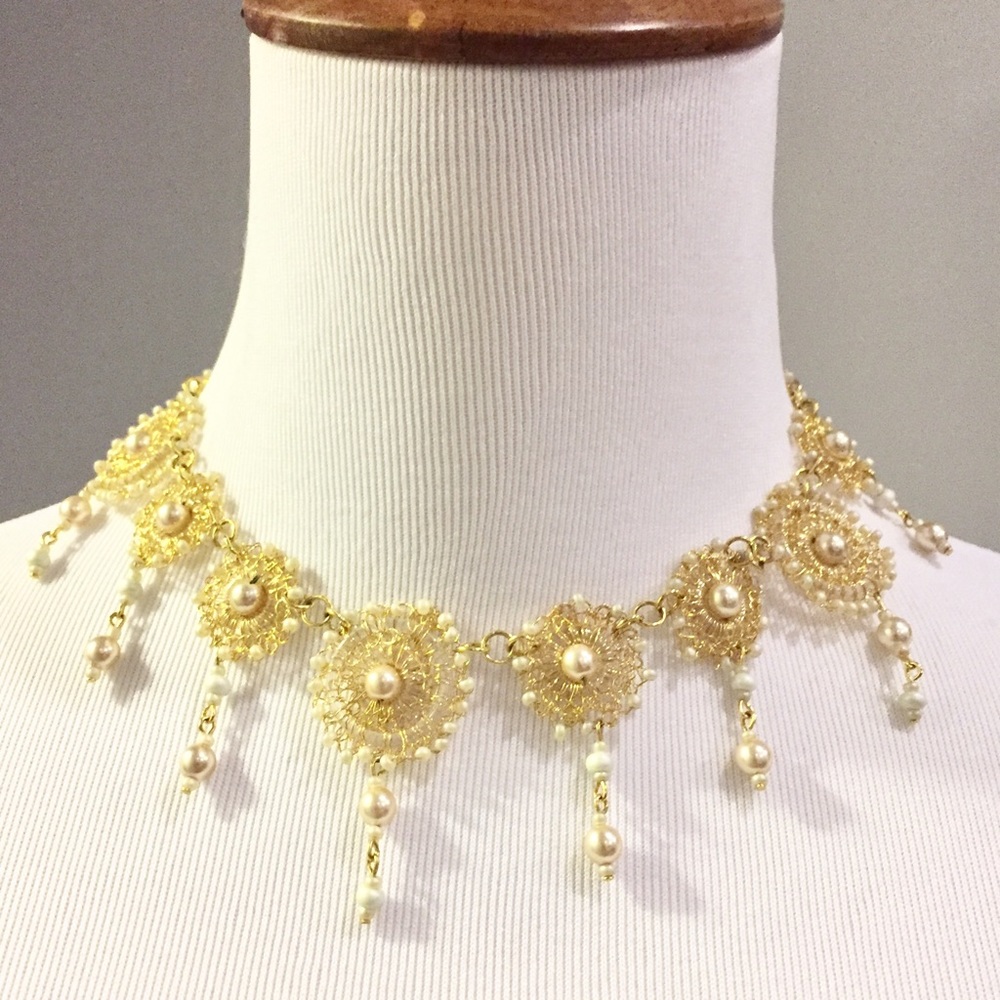 💥MARKDOWN💥 GOLD PEARL DROP NECKLACE