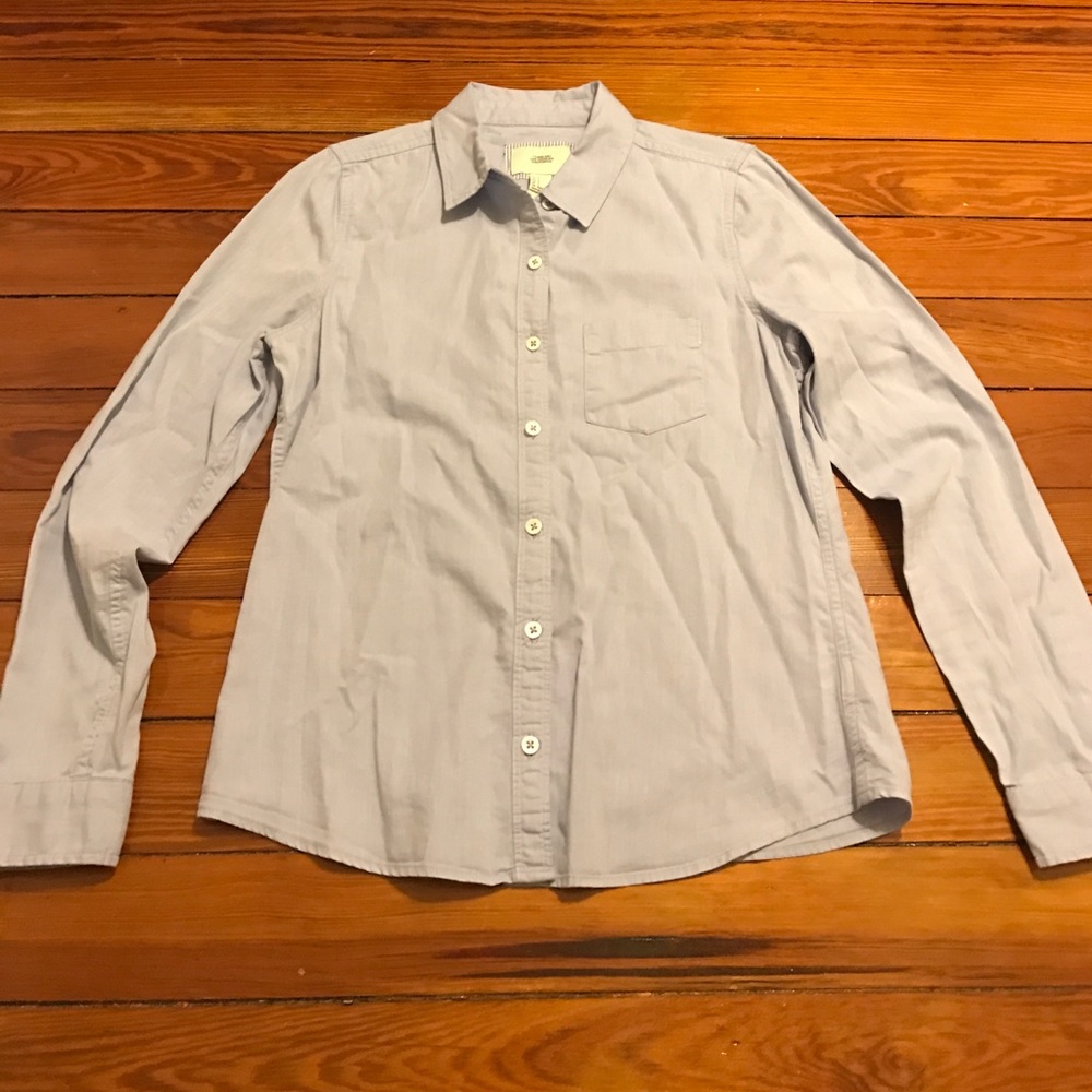 Blue Button Down