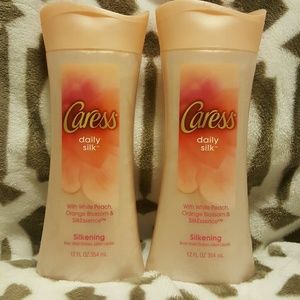 2 Caress Daily Silk Body Wash