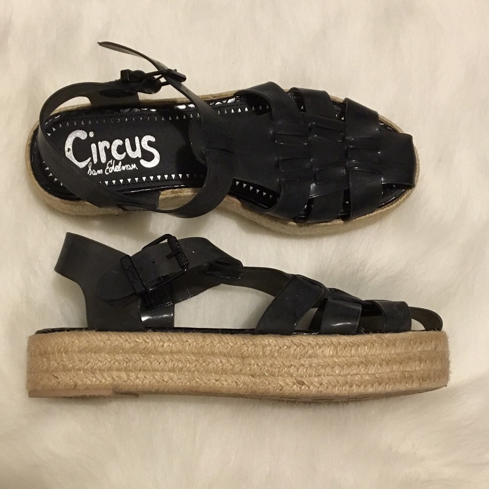 NWOT Circus by Sam Edelman jelly flatforms