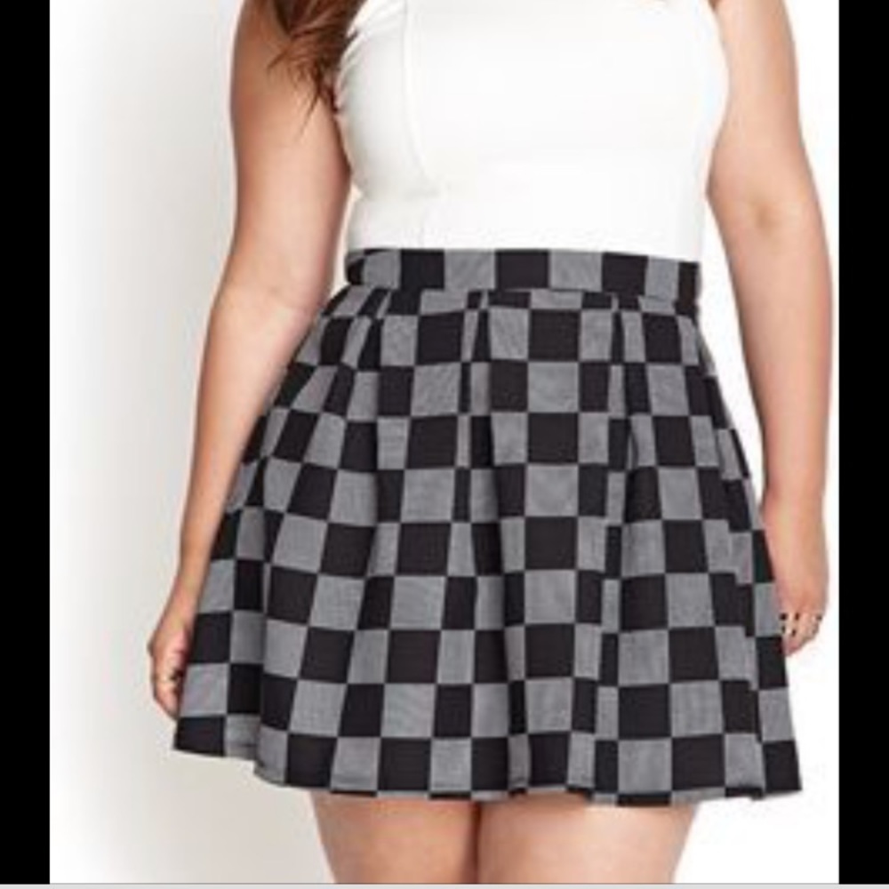 Forever 21+ skirt.