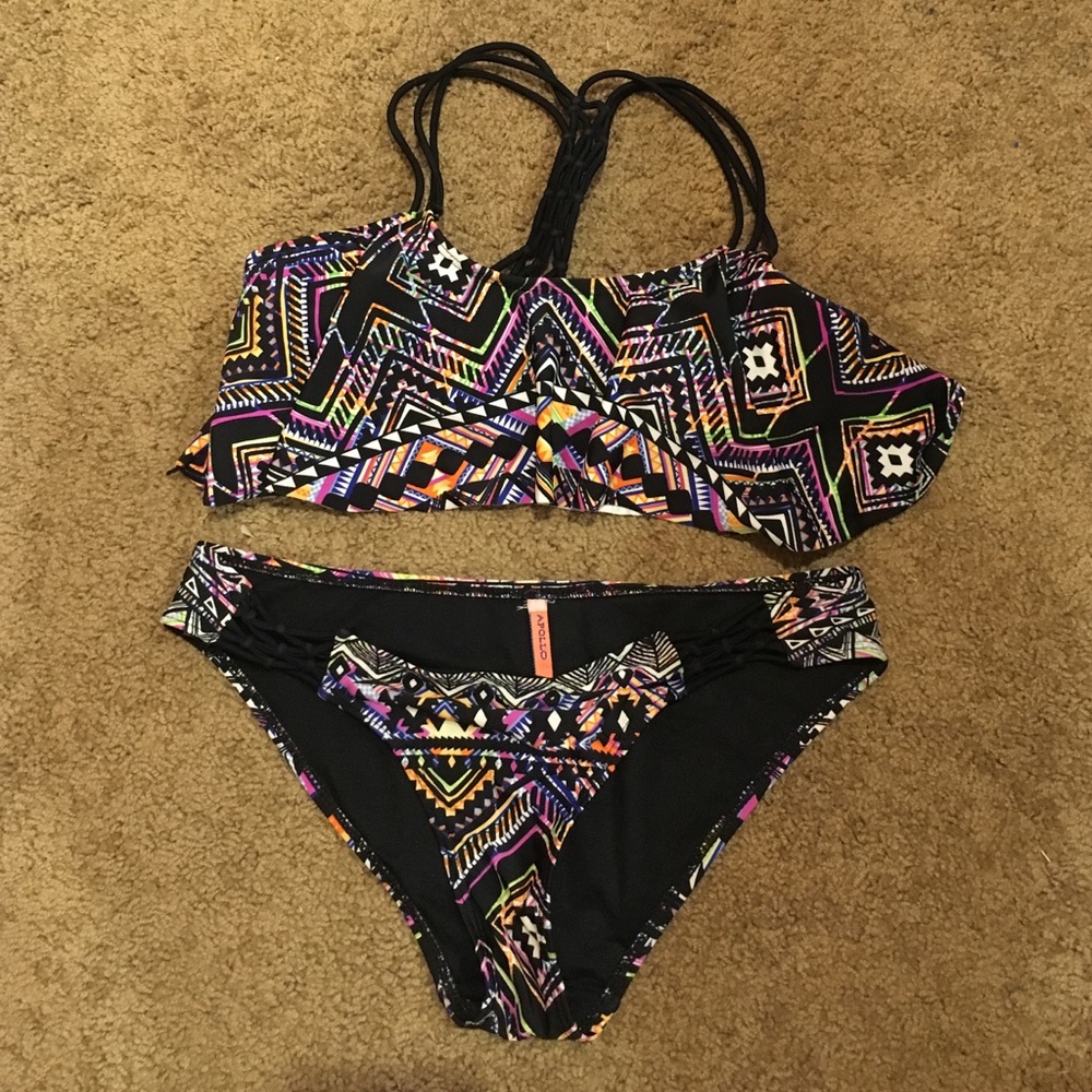 Tribal print bikini