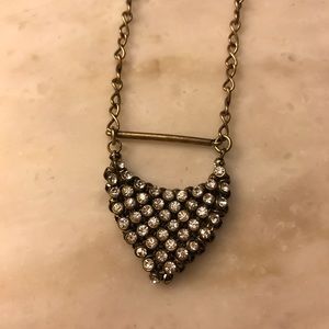 Sparkly J. Crew Pendant Necklace