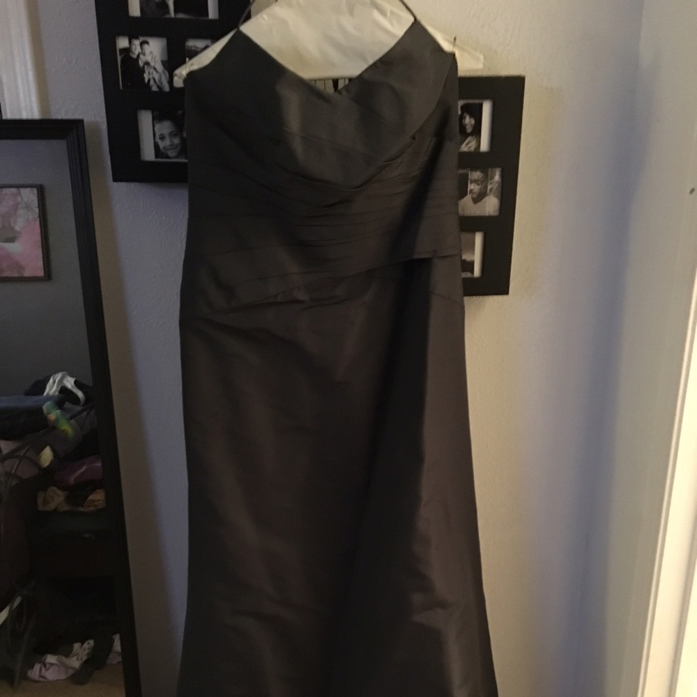 Ann Taylor Grey Formal Sz 12