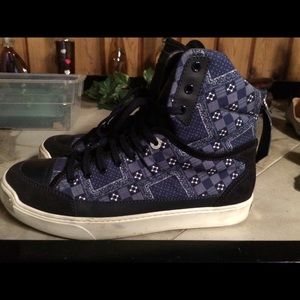 Louis Vuitton On The Road Bandana Sneakers Blue