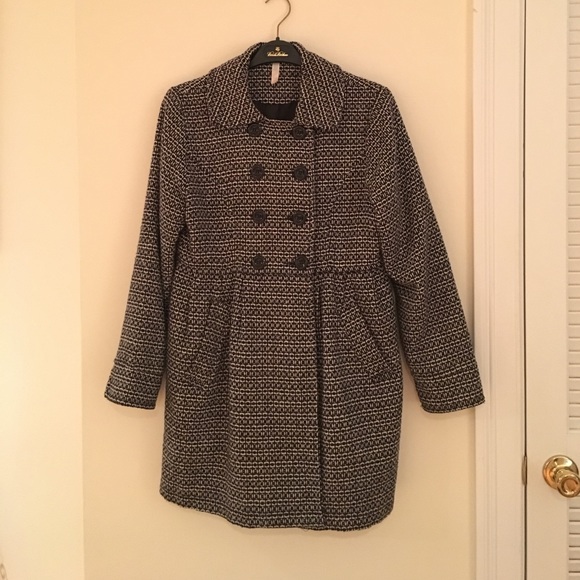 Bloomingdale's Aqua Peacoat - Picture 1 of 3