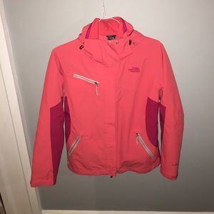 North Face ski jacket with removable liner jacket