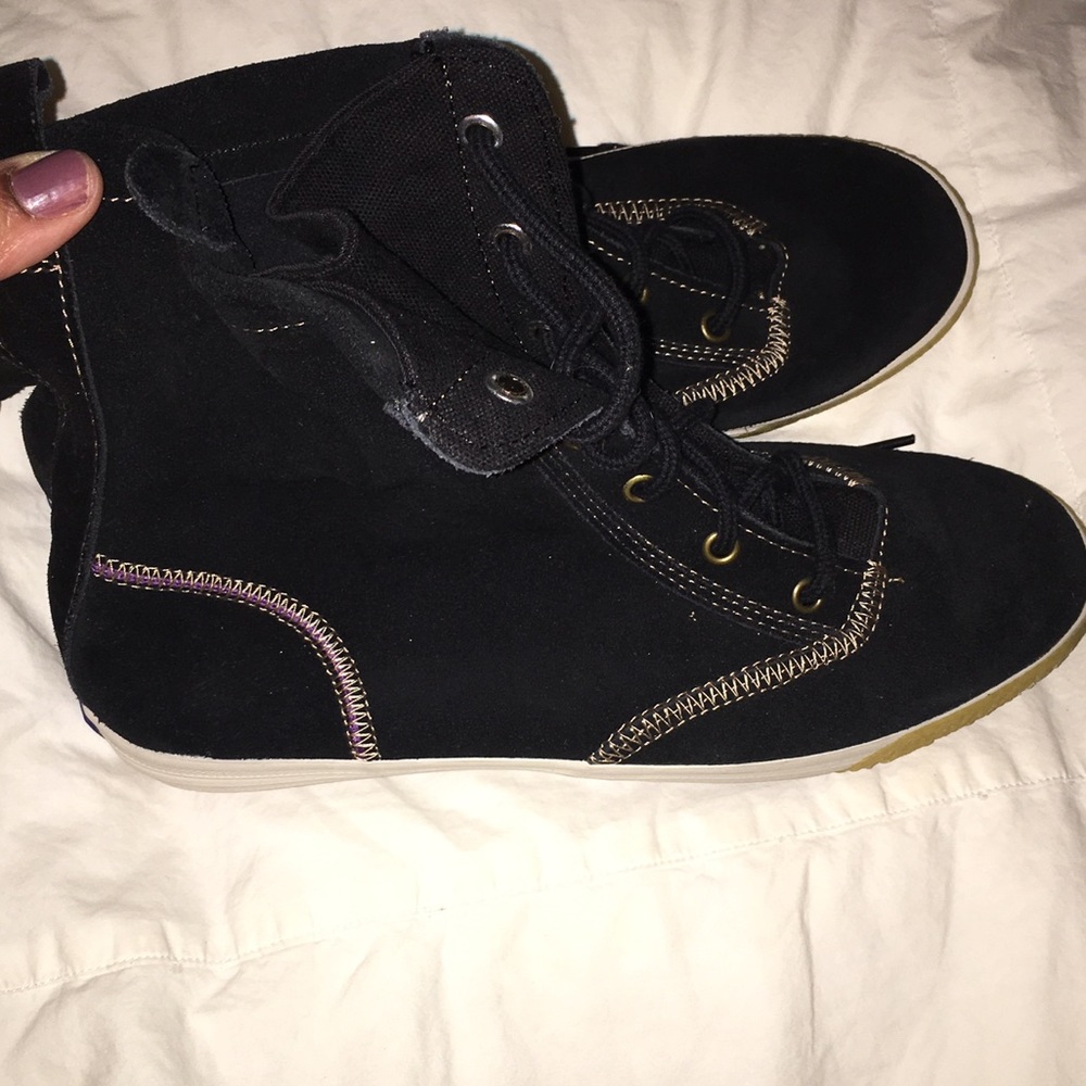 KEDS Suede Leather "converse style" shoes