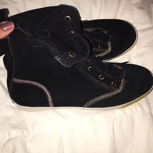 KEDS Suede Leather "converse style" shoes