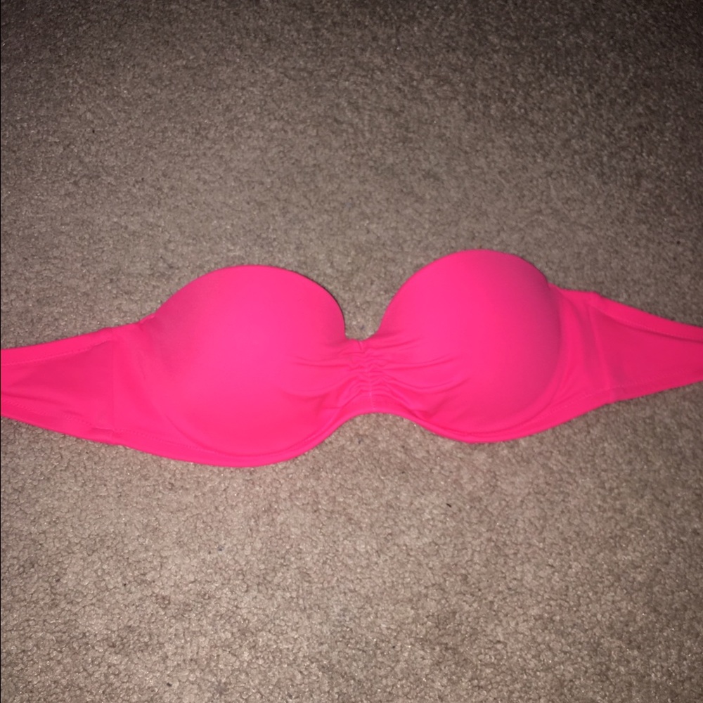 Hot pink victoria's secret bikini top