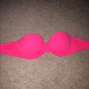 Hot pink victoria's secret bikini top