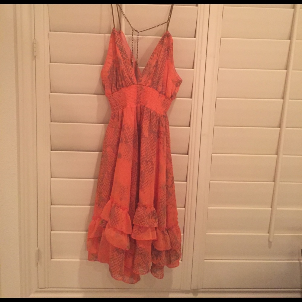 Make An OFFER!! V-Neck Flowing Dress