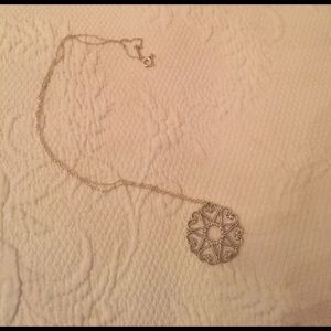 Tiffany silver pendant necklace