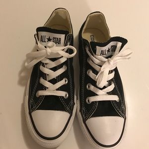 Black Converse - Never worn