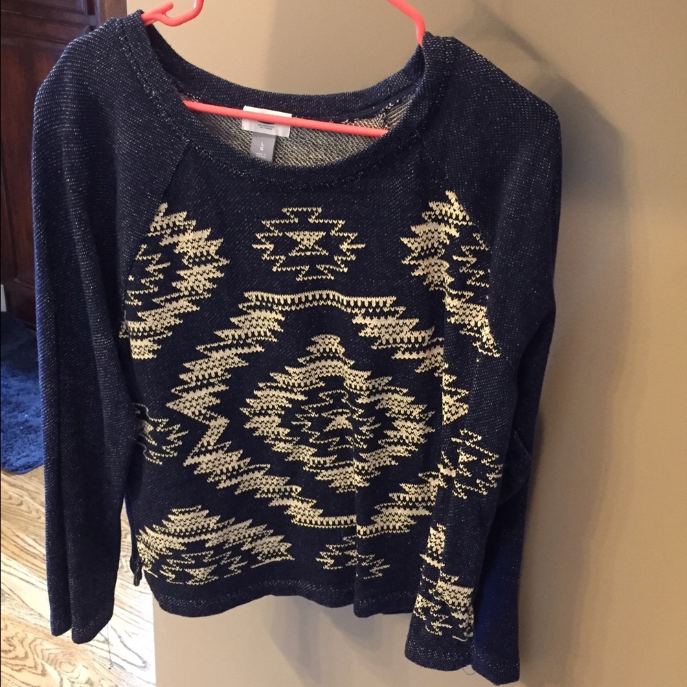 Old Navy Large Aztec Sweatshirt