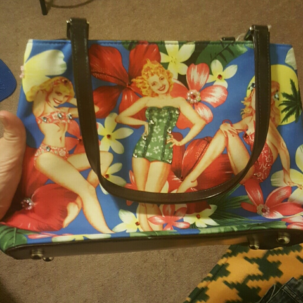 Vintage Pin Up Purse