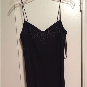 Black strapless dress (long)