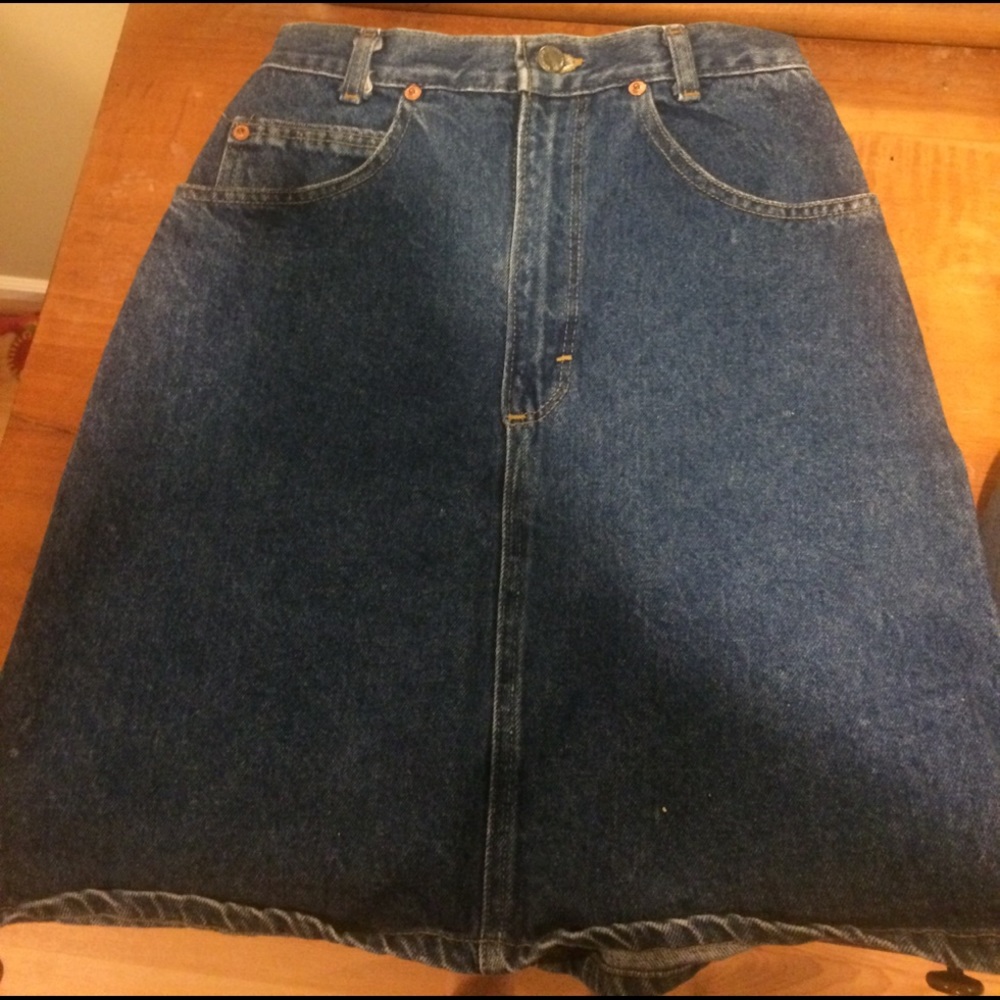 Jean Skirt