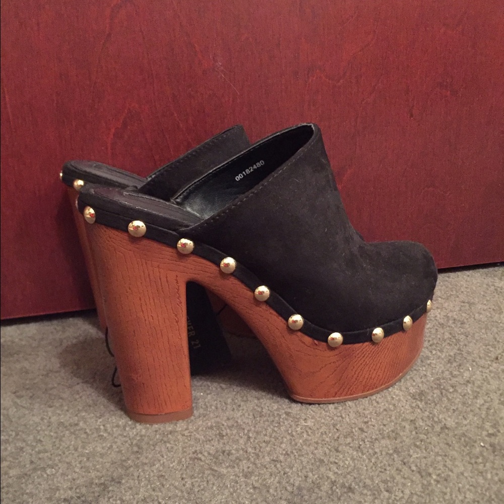 Black clogs