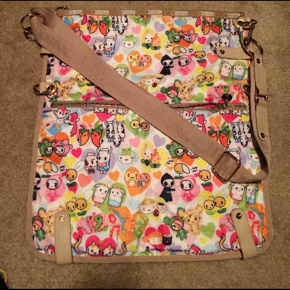 Tokidoki Crossbody Foldover Bag