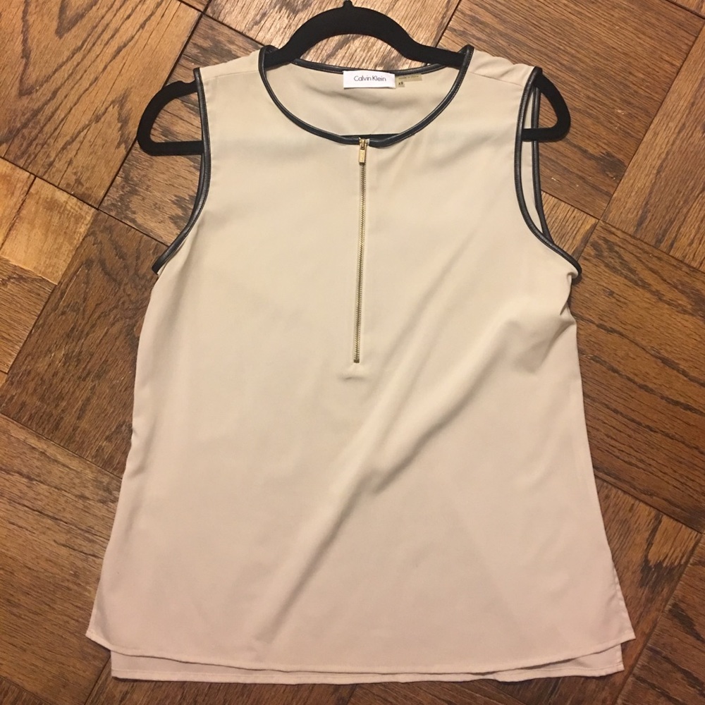 Off-white Calvin Klein tank top
