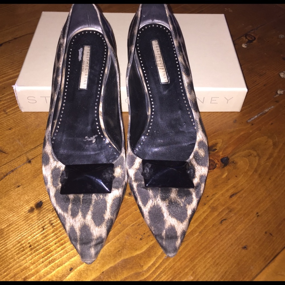 Stella McCartney Leopard flats