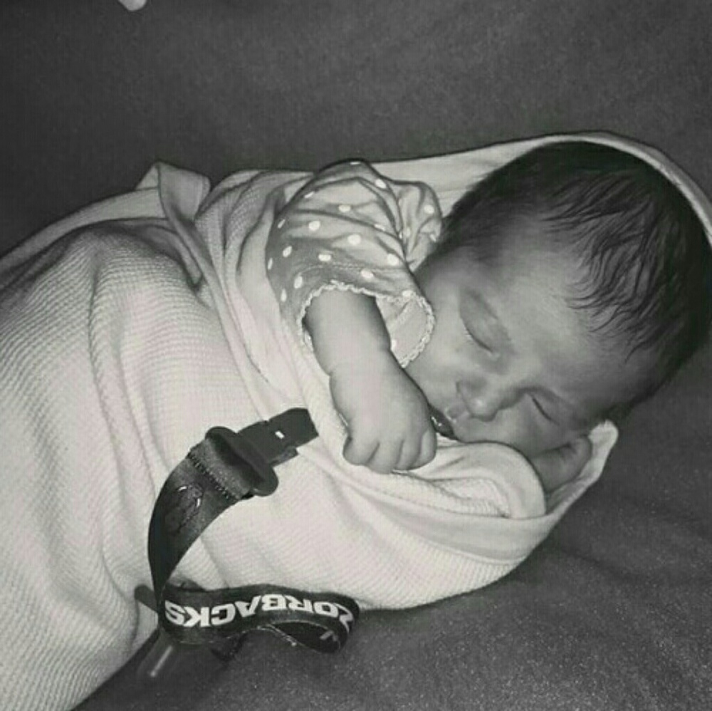 New grandaughter michaela catherine aka "piggy"