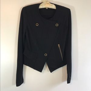 CAbi Black Ponte Moto Jacket Extra Small
