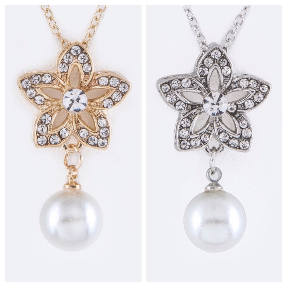 🏷B4G1 • LAST • 4-PACK Pearl Necklace Earring Sets