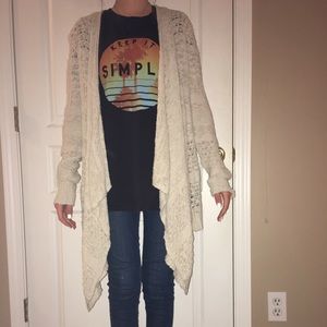 Women's american eagle cardigan! Size L