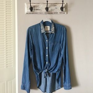 Abercrombie & Fitch Denim Button Down