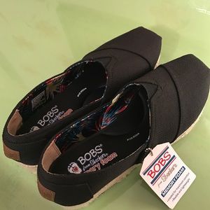 Women's Skechers Bobs Canvas Shoes