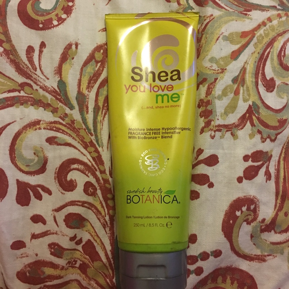 Shea you love me tanning lotion