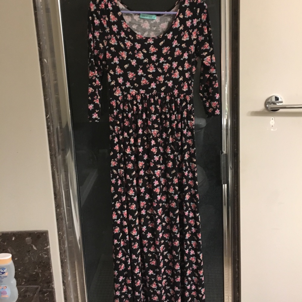 Empire waisted maxi dress