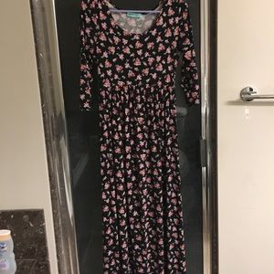 Empire waisted maxi dress