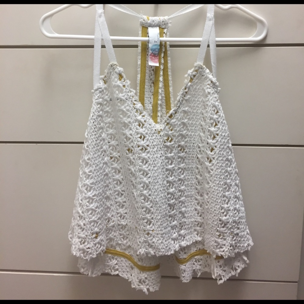 Free People Crochet Top