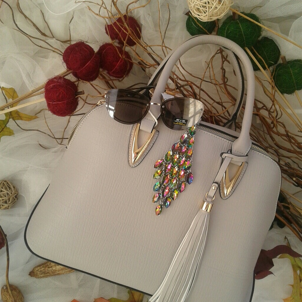 Light Grey Satchel