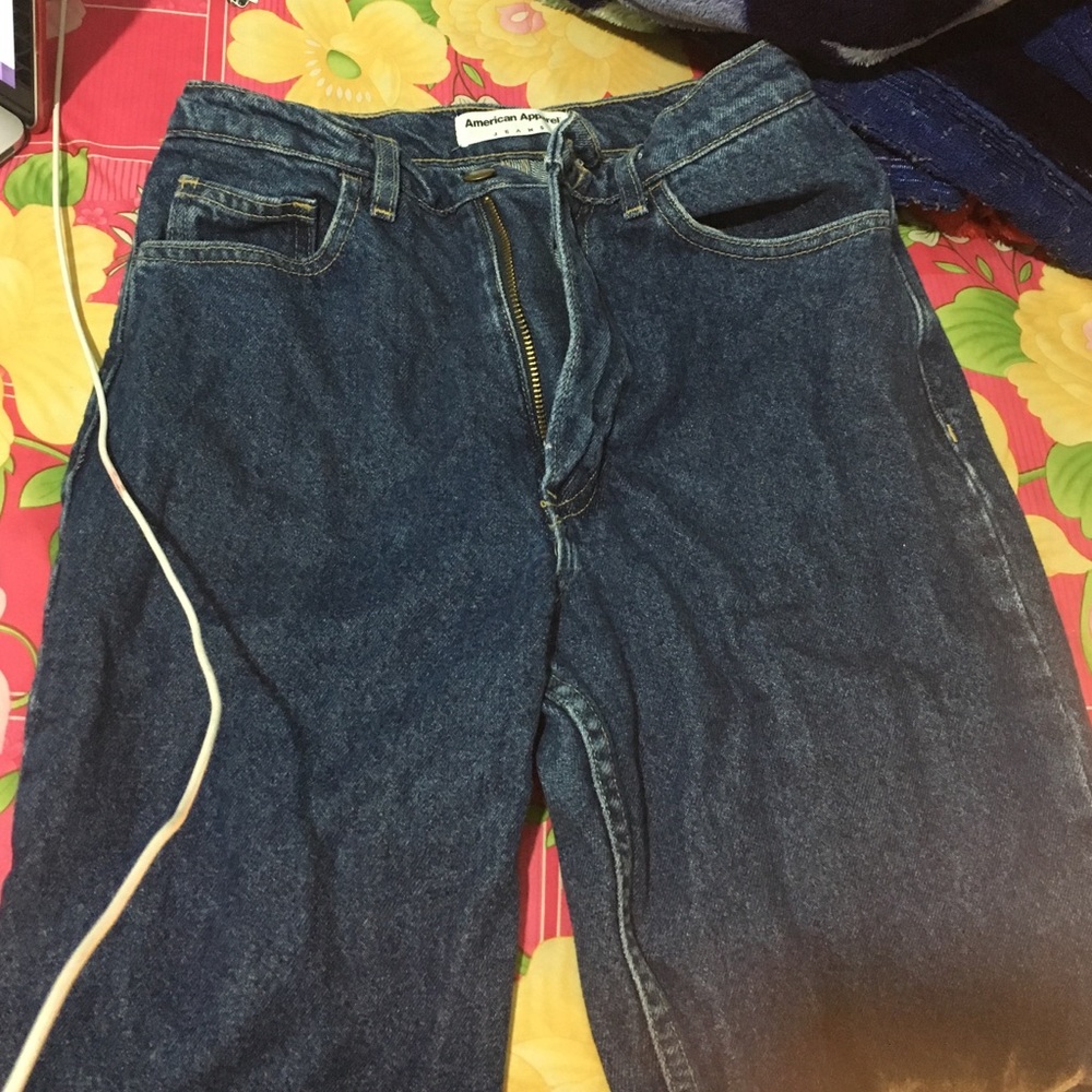 American Apparel Mom Jeans