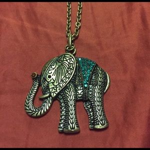 Lucky Necklace with Elephant Pendant