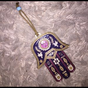Hamsa hand keychain
