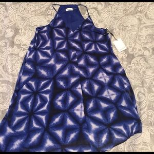 NWT Calvin Klein printed dress