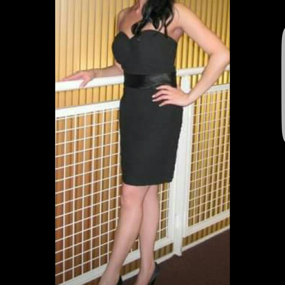 2 Black bridesmaid dress