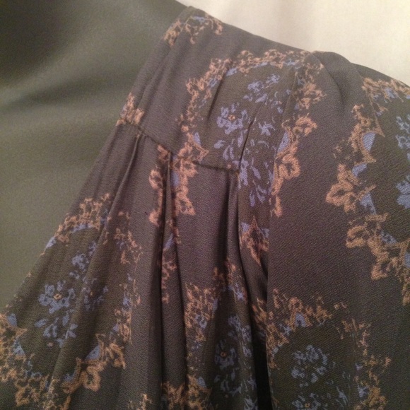 Free People Blouse Cowling Around Top Boho Chic - Picture 5 of 6