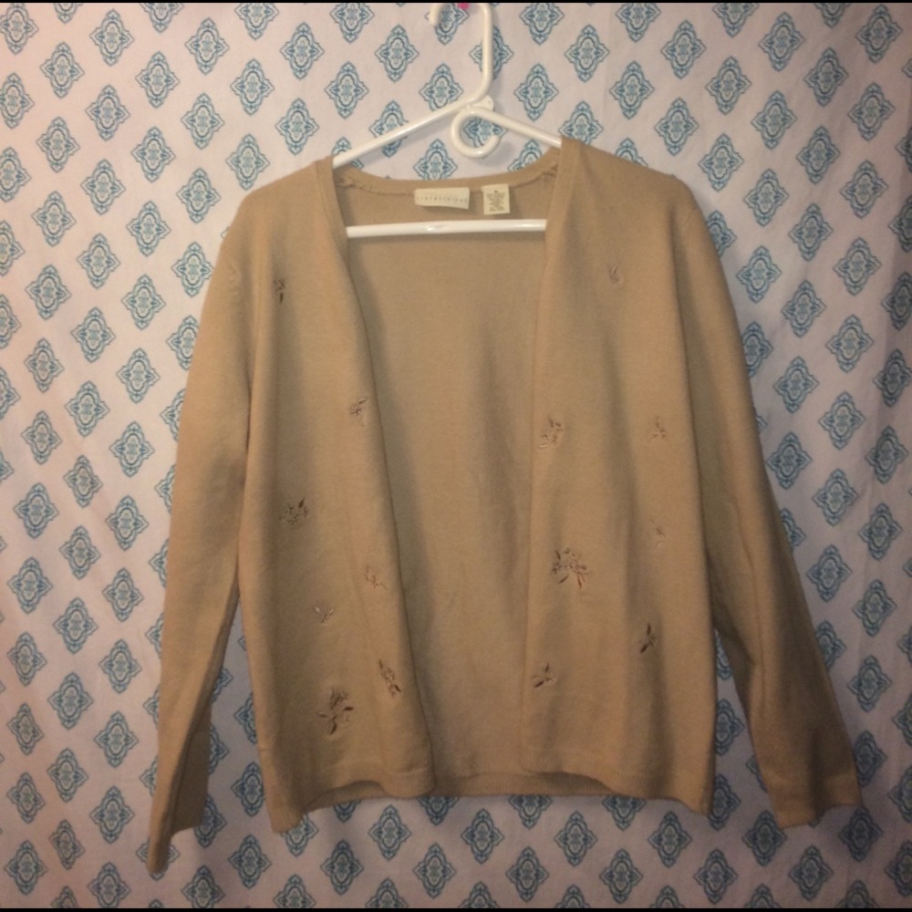 Beige cardigan