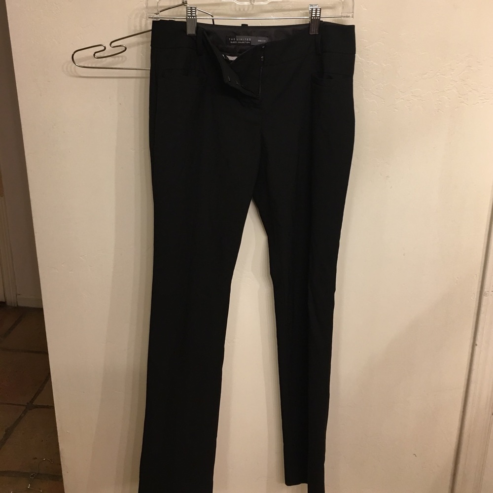 The Limited-- black collect drew fit pants