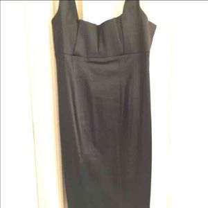 Calvin Klein Satin black dress